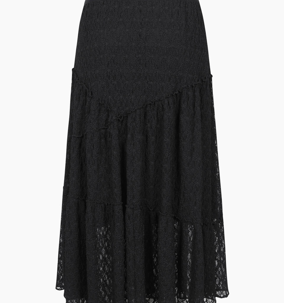 SKIRT - sisley k longuette skirts - Black | Sisley K image number 2